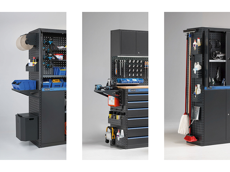 Linea garage module 391G09 afm. 1824x495x1900mmH 3
